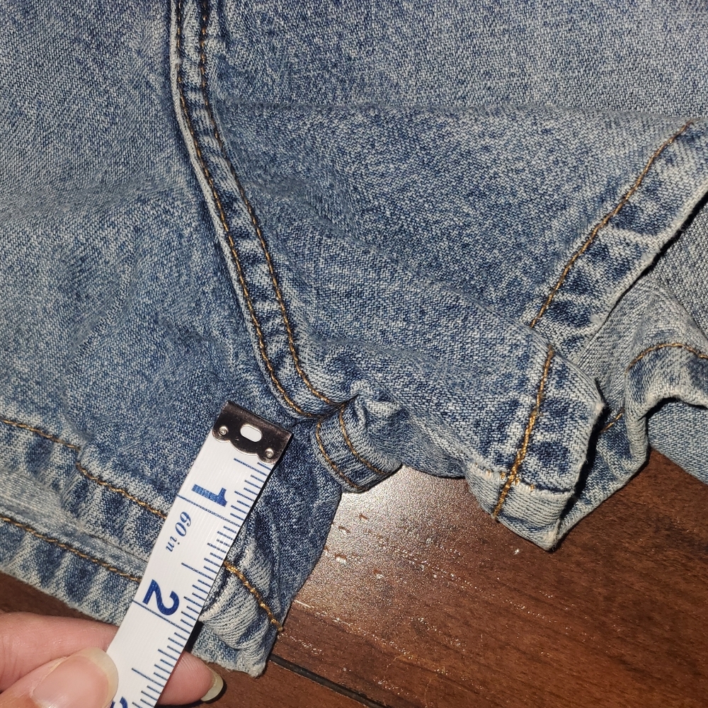 L.e.i DENIMN Jean Shorts Y2K in Jr Size 9 - Picture 13 of 14